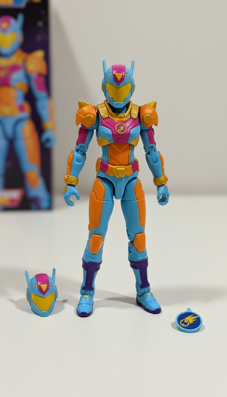 Team Captain Figure With Trading Card